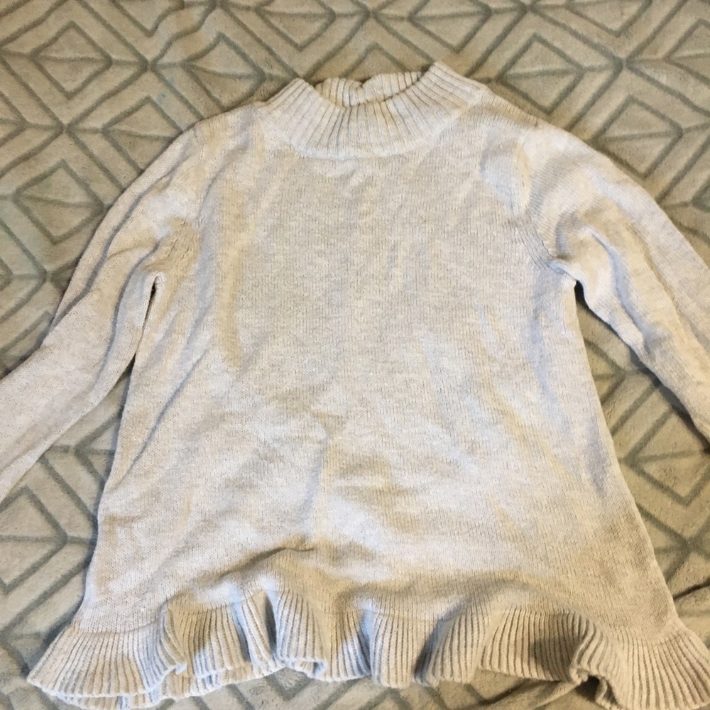 Gray sweater